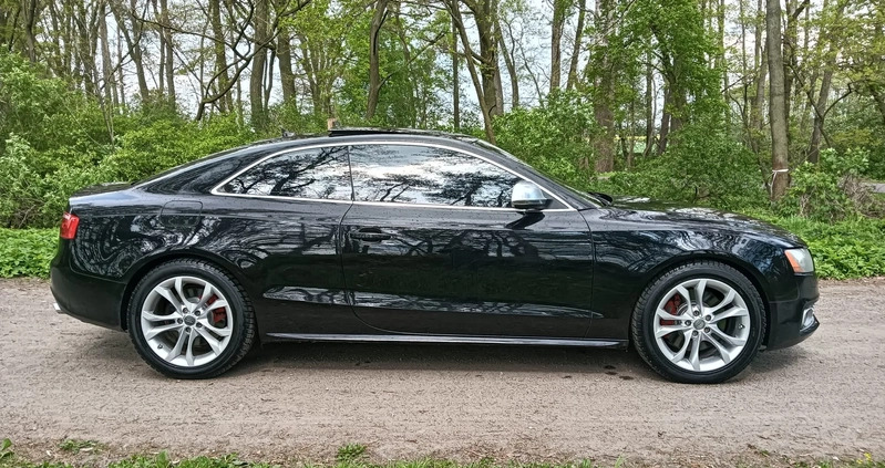 Audi S5 cena 56700 przebieg: 242602, rok produkcji 2009 z Susz małe 254